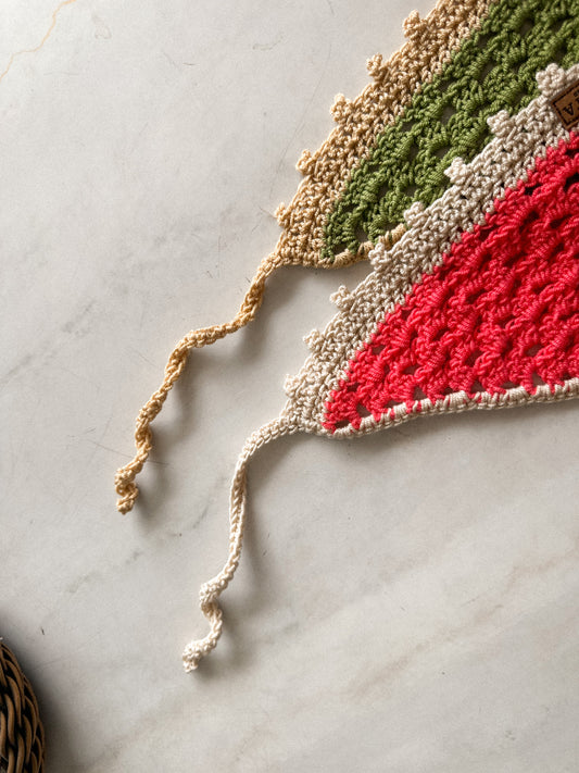 Bandana en crochet