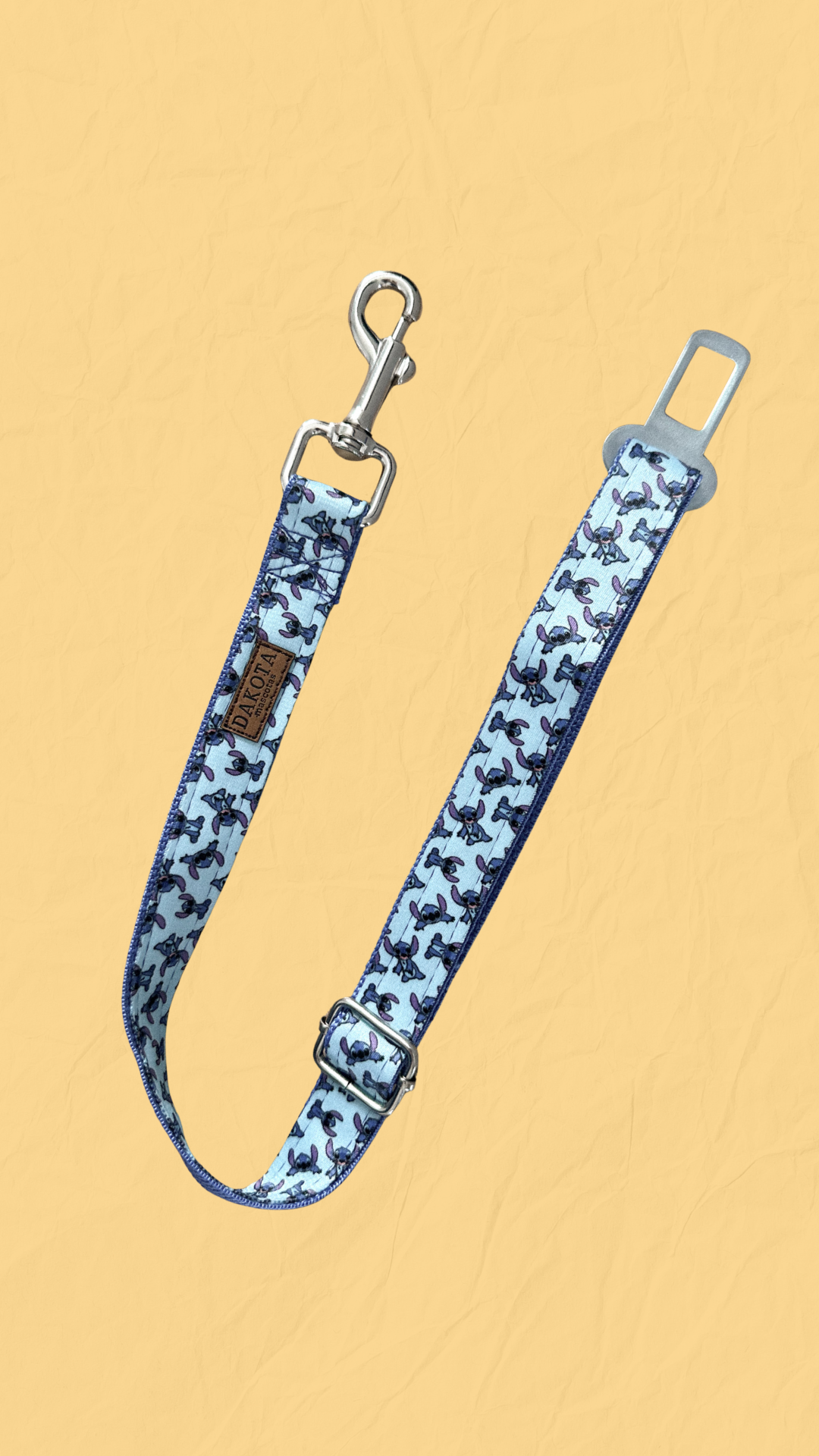 Cinturón para carro - Stitch
