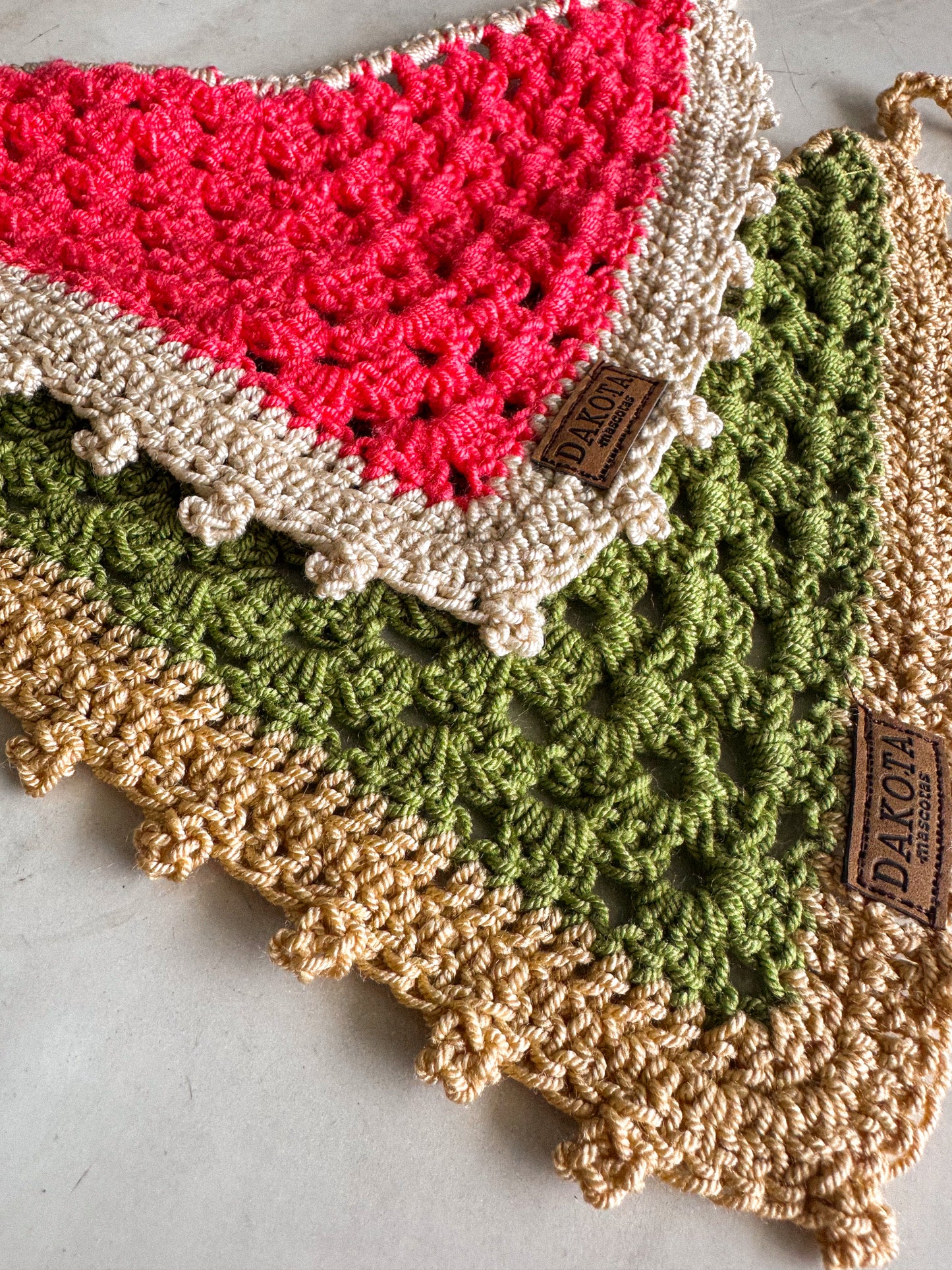 Bandana en crochet
