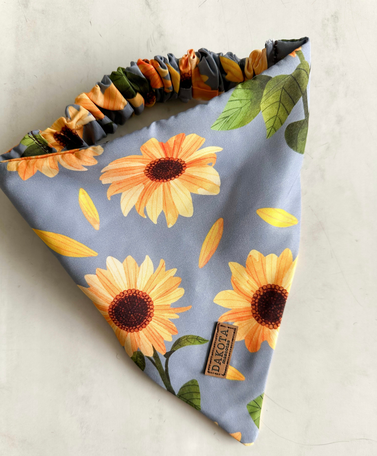 Bandana Resorte Girasol para perro